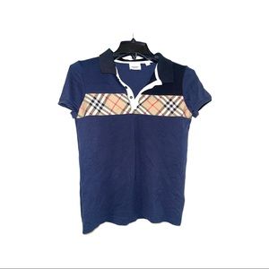 Burberry Boy's Jeff Vintage Check Insert Polo